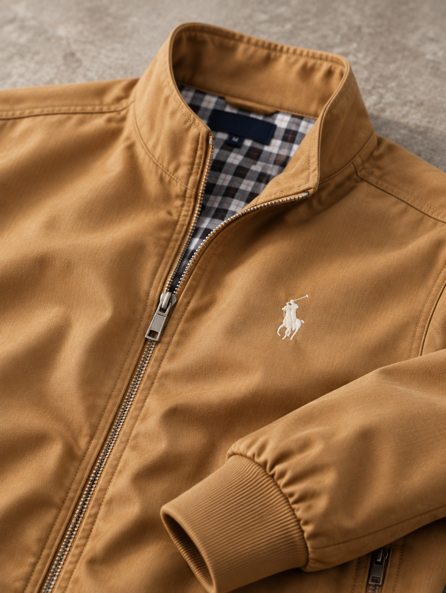Men's Casual Zip-Up Bomber Premium + FREE Jumper or Shirt (Your Choice)