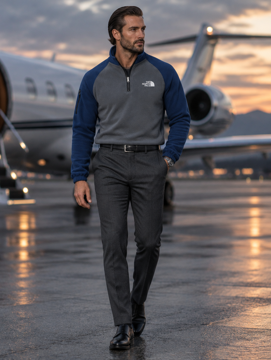 Men's Season Half Zip Fleece Pullover - Clearance Sale