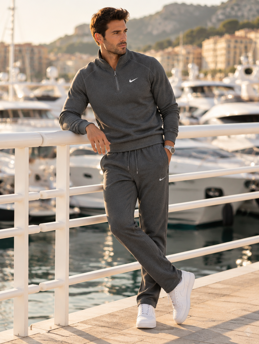 Men's Modern Performance Half-Zip Set - Clearance Sale