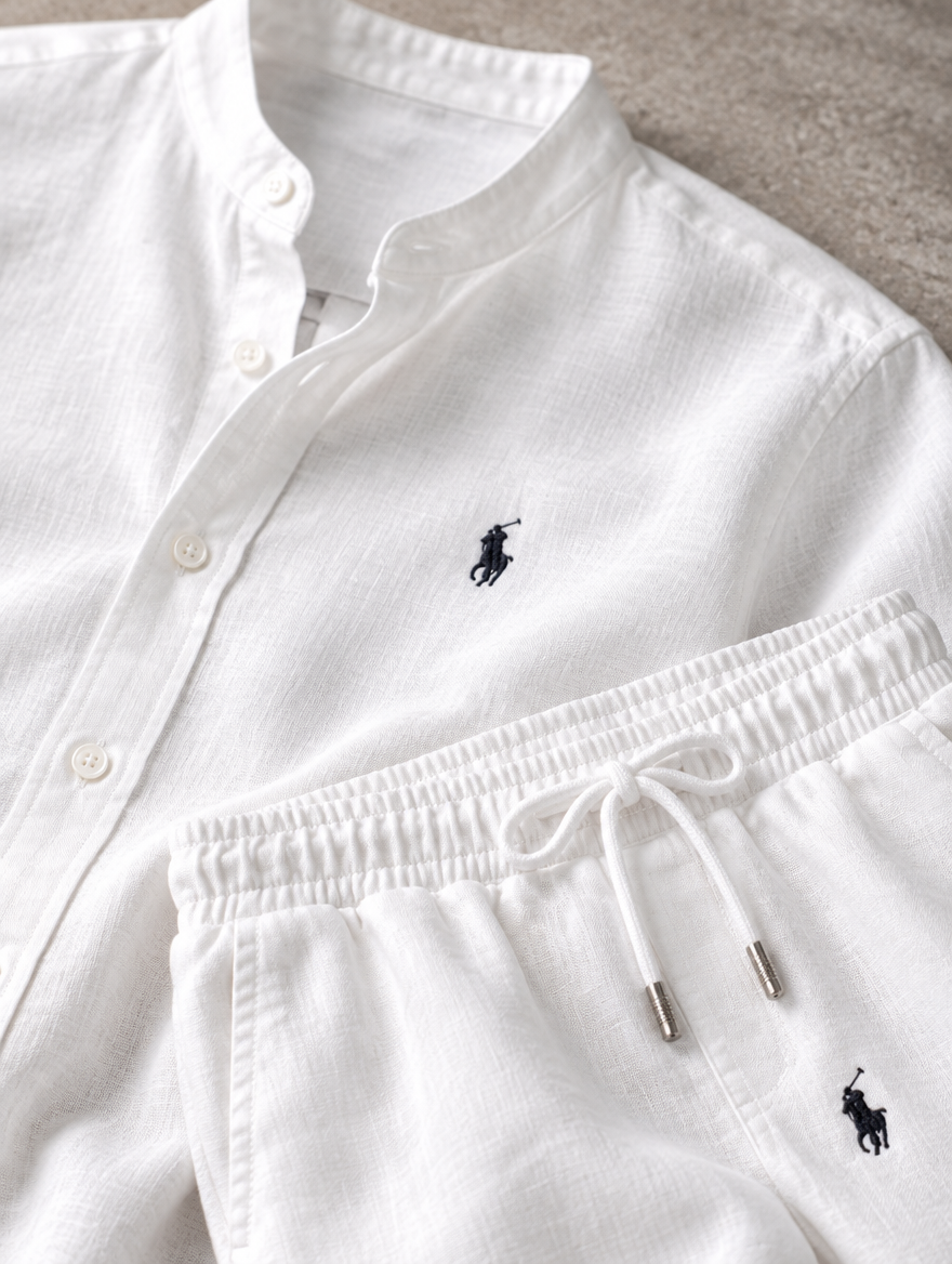 Men's Summer Shirt & Shorts Set - Clearance Sale