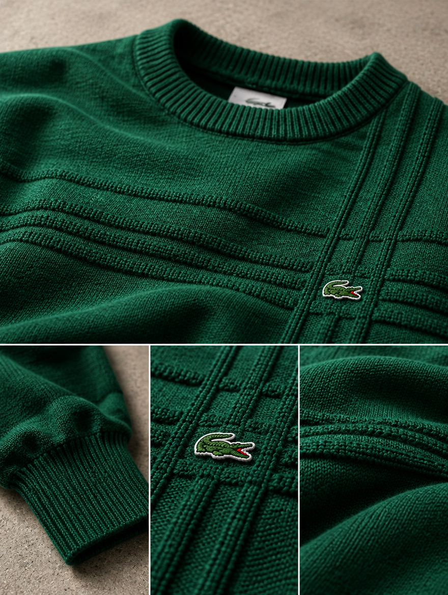L.C Men's Textured Sweater (Clearance)