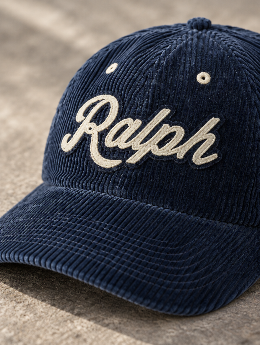 Men's Logo Corduroy Ball Cap
