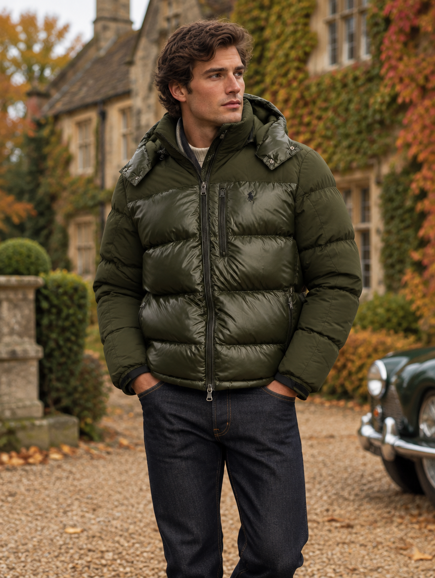 Men's Gorham Two-Tone Down Jacket