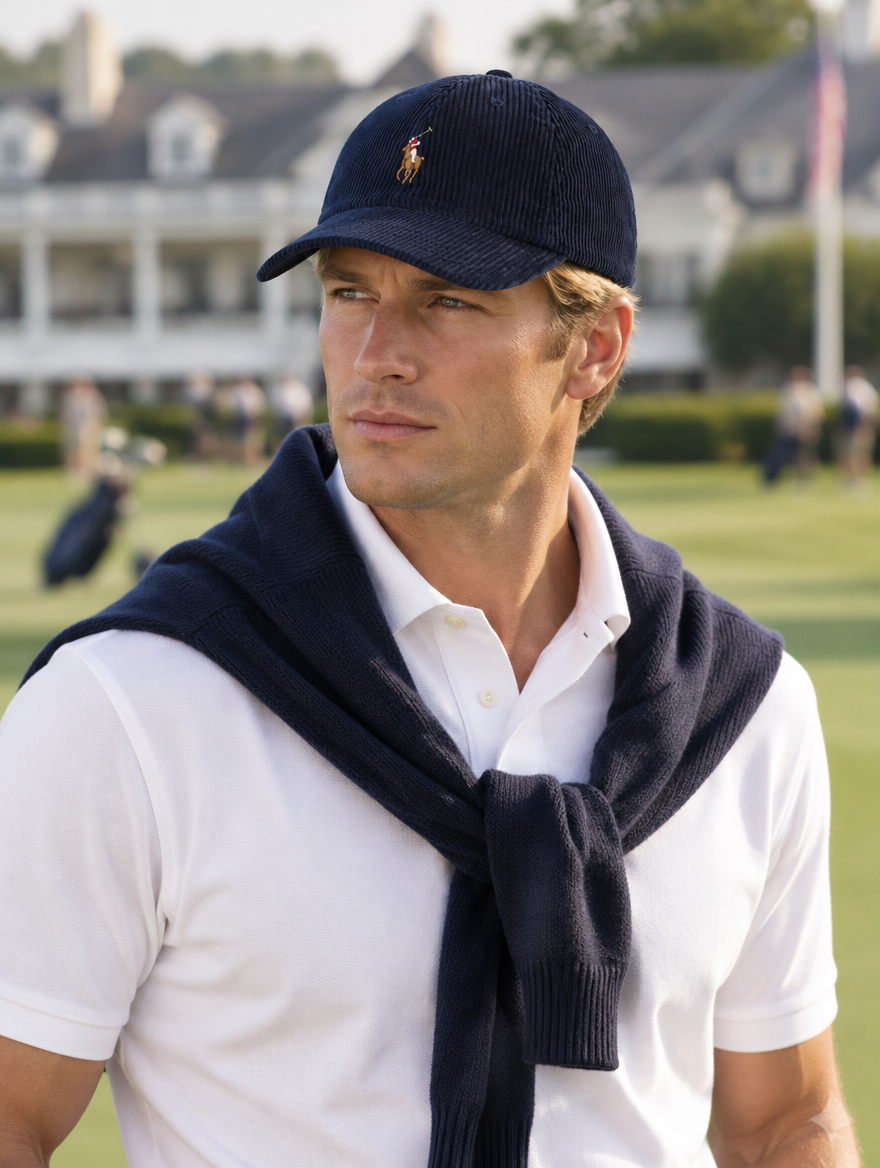 Men's Corduroy Ball Cap