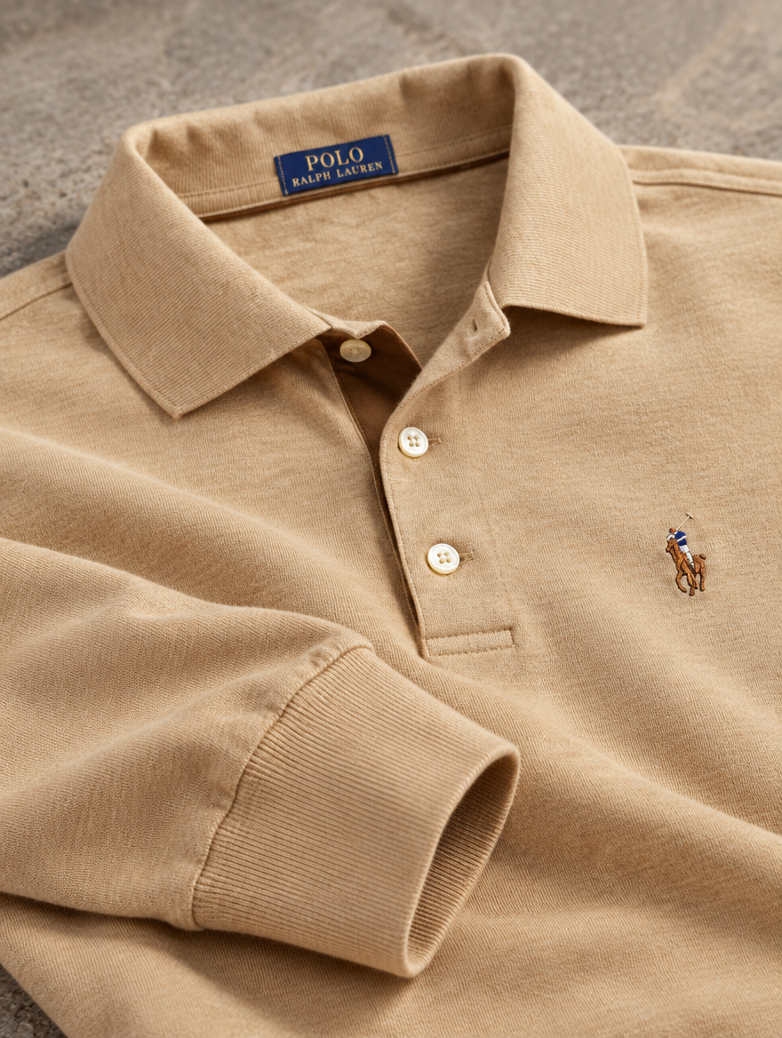 Men's Classic Fit Soft Cotton Polo Shirt