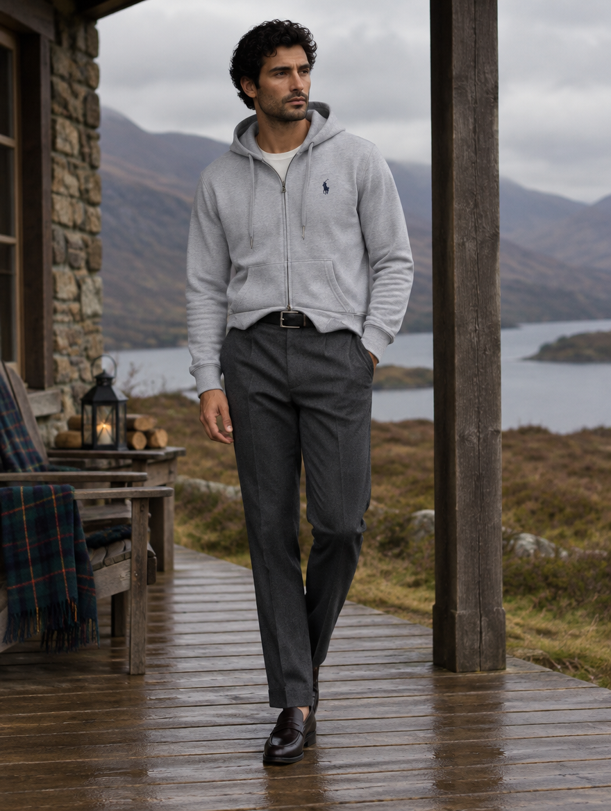Men's Classic Essential Cotton Hoodie