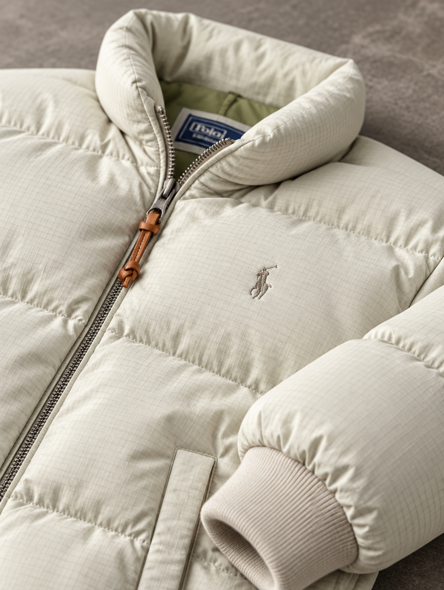 Men's Textured Ripstop Down Jacket