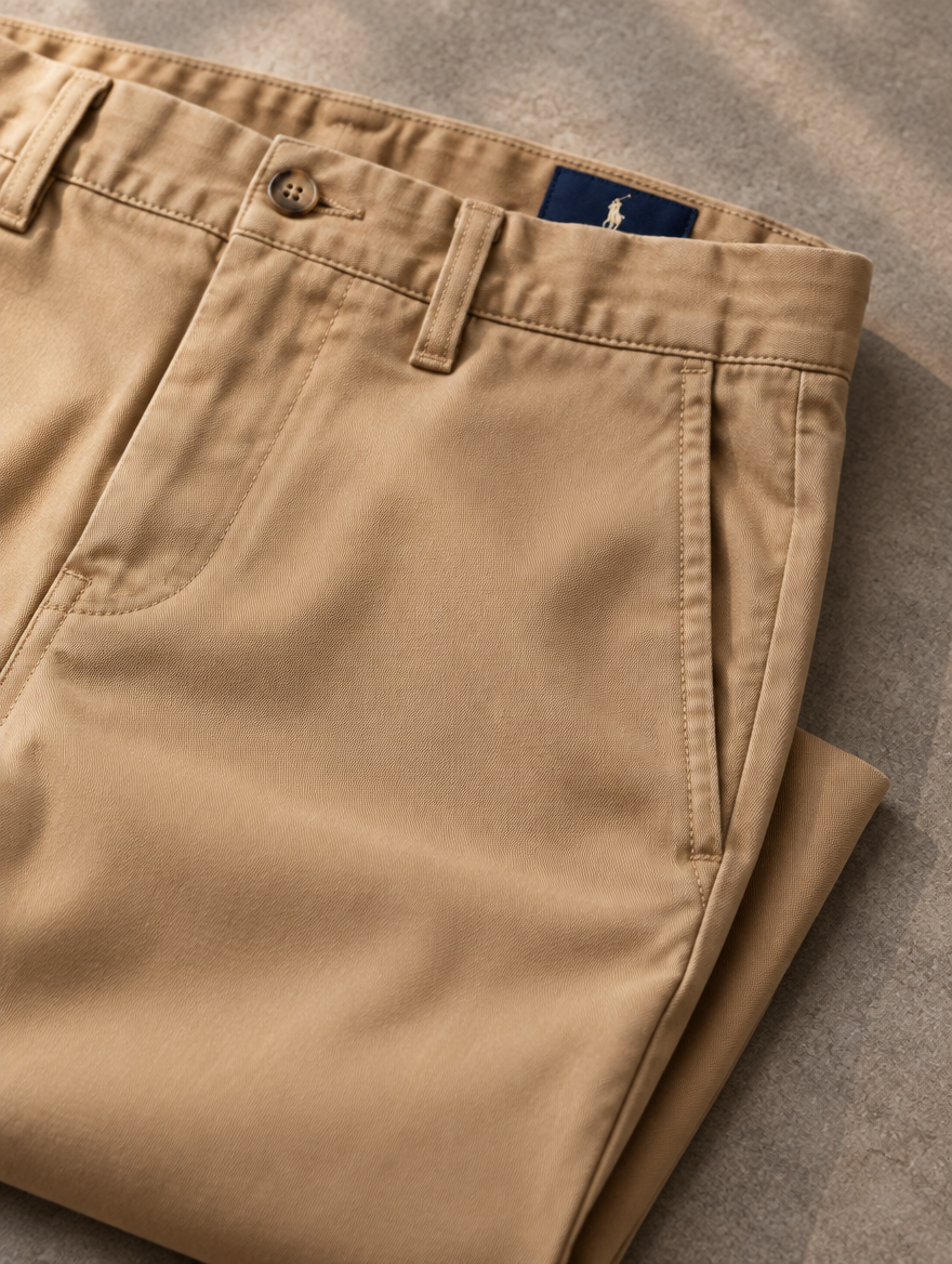 Men's Stretch Straight Fit Chino Pant