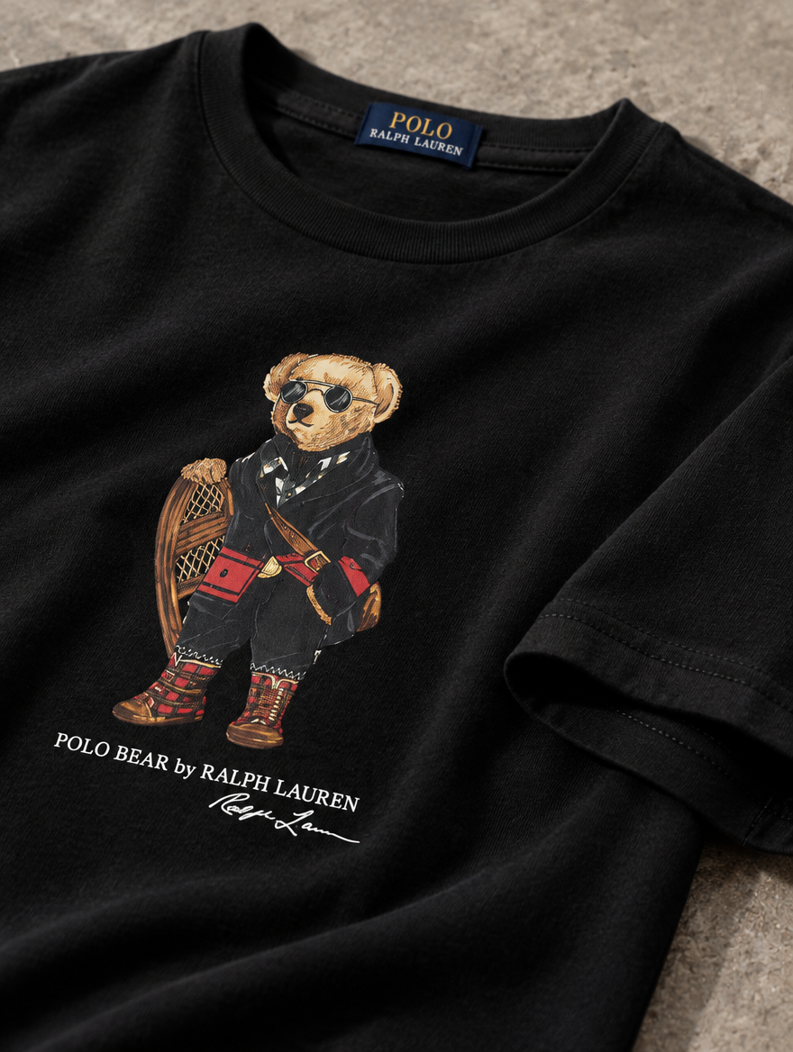 Men's Polo Bear Jersey T-Shirt Classic Fit