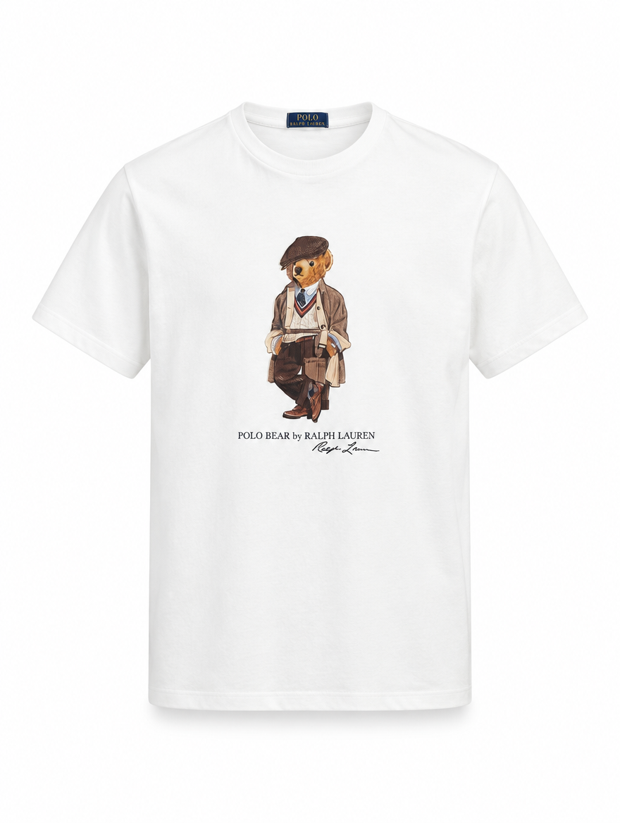 Men's Polo Bear Jersey T-Shirt Classic Fit