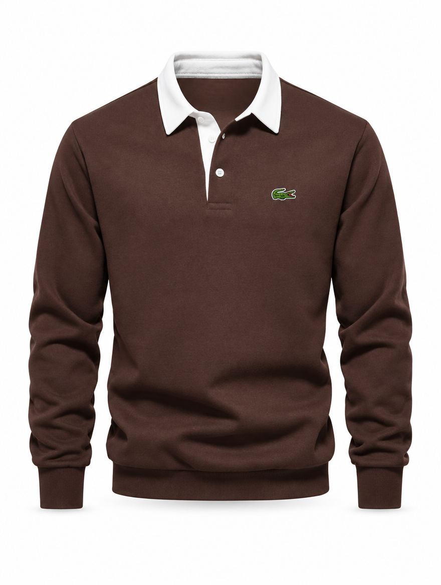 Men's Modern Polo Sweatshirt - CLEARANCE SALE