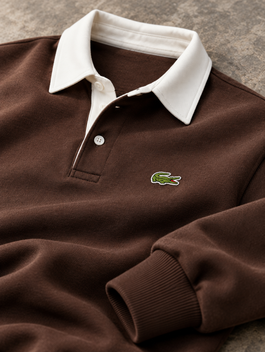 Men's Modern Polo Sweatshirt - CLEARANCE SALE