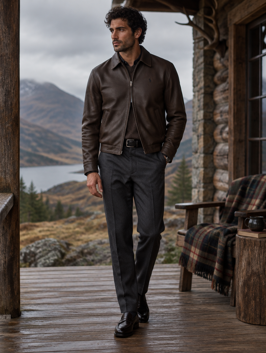 Men's Leather Jacket