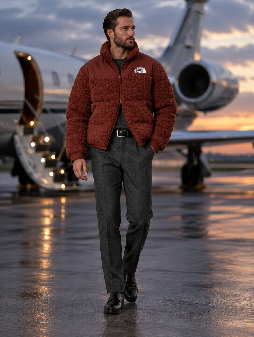 TNF Men's Sherpa Jacket (New)