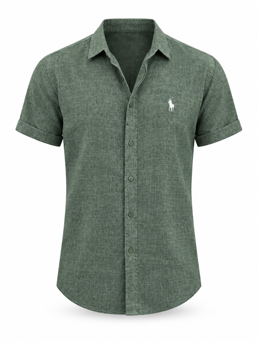 Men's Elegant Linen Cotton Shirt