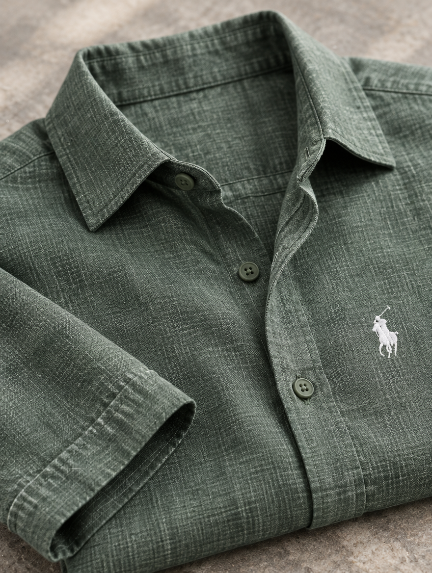 Men's Elegant Linen Cotton Shirt