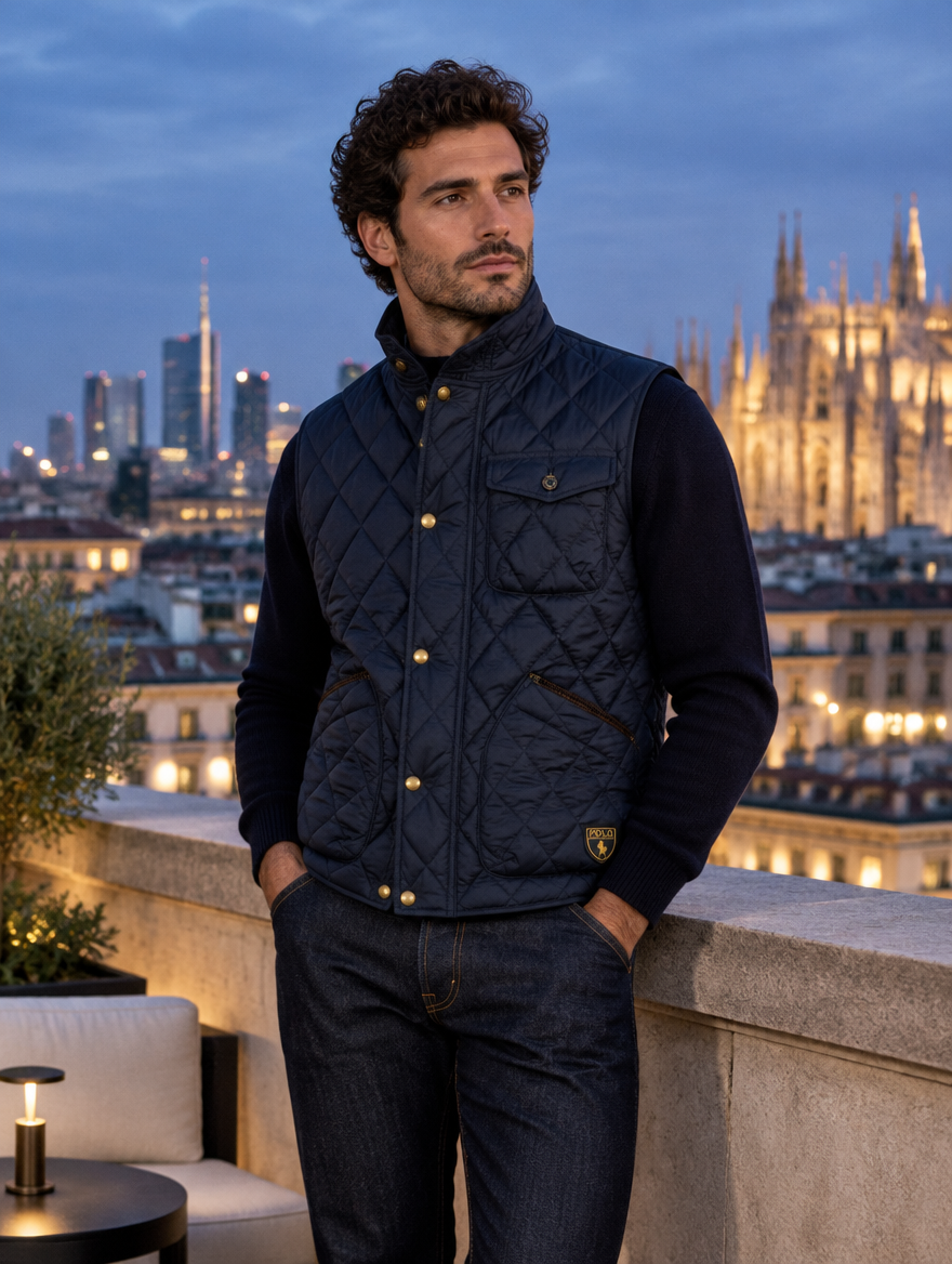 Men's Beaton Quilted Utility Gilet