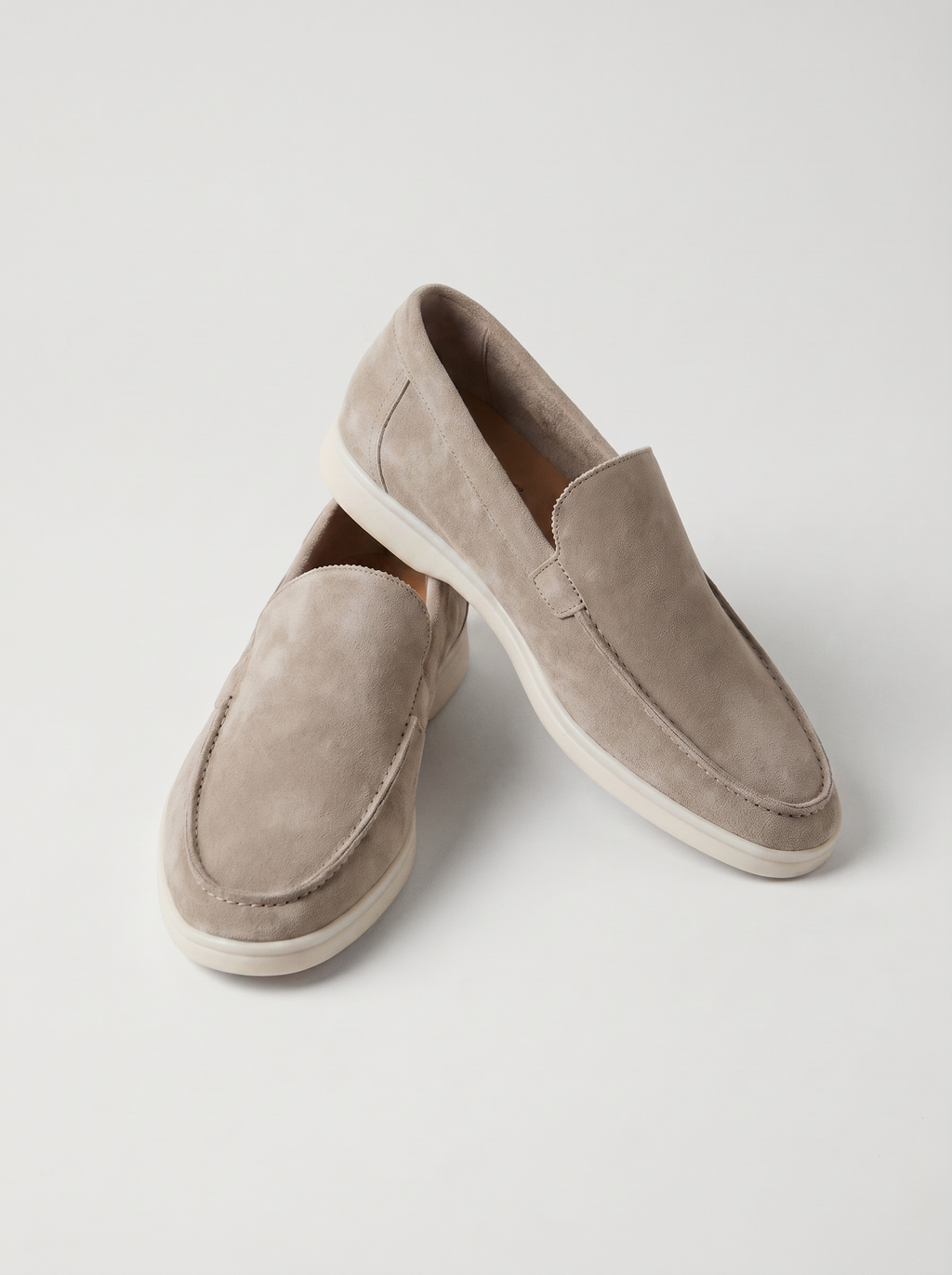 Light Grey Yacht Loafers
