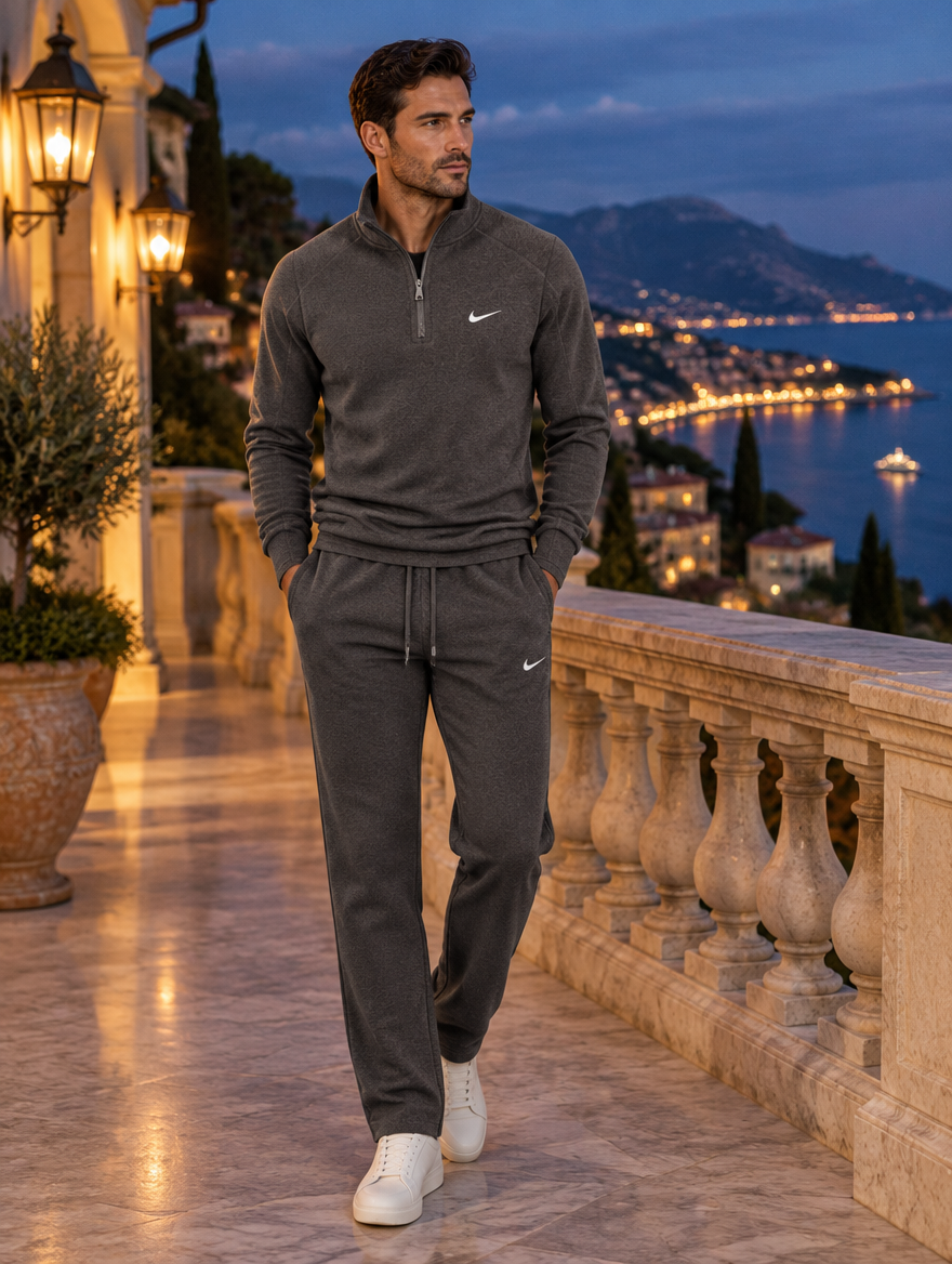 Men's Modern Performance Half-Zip Set - Clearance Sale