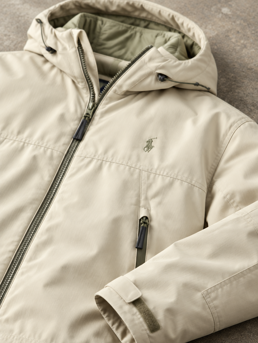 Men's Insulated Hooded Jacket