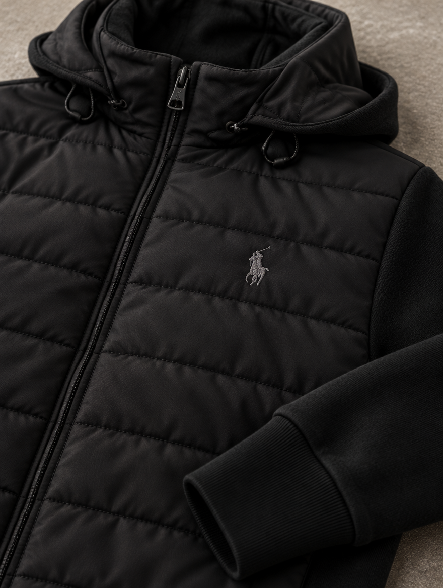 Men's Hybrid Hooded Jacket