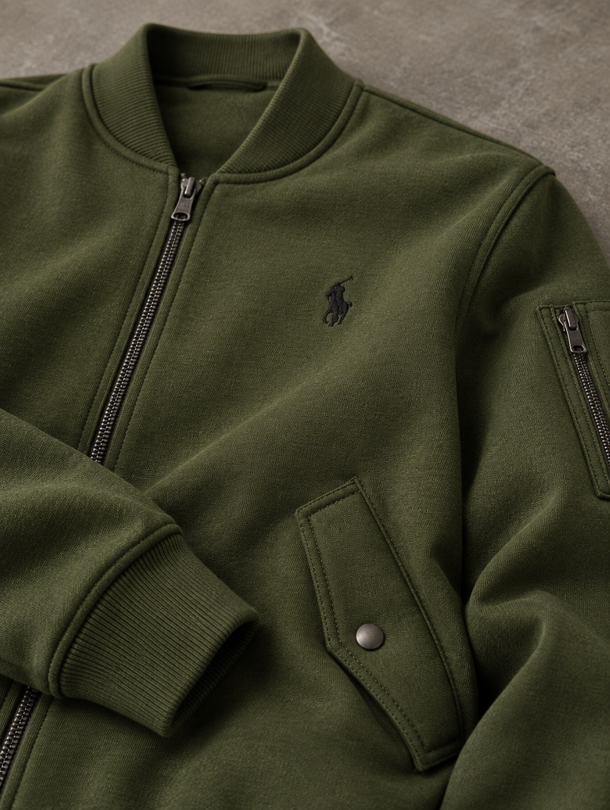 Men's Double-Knit Bomber Jacket