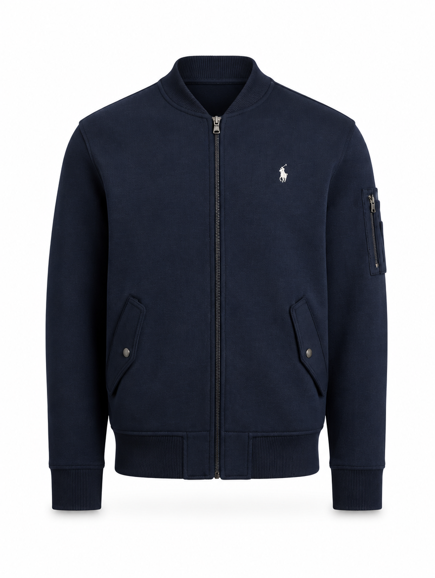 Men's Double-Knit Bomber Jacket