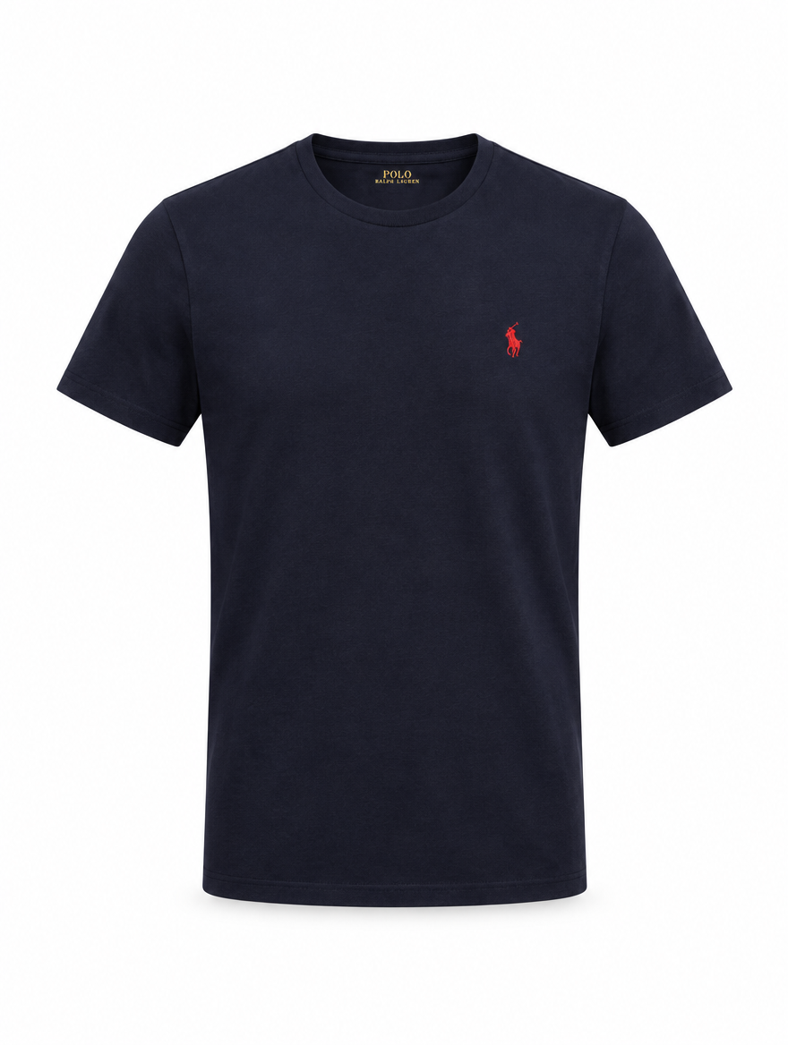 Men's Custom Slim Fit Jersey Crewneck T-Shirt