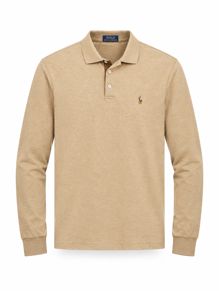 Men's Classic Fit Soft Cotton Polo Shirt
