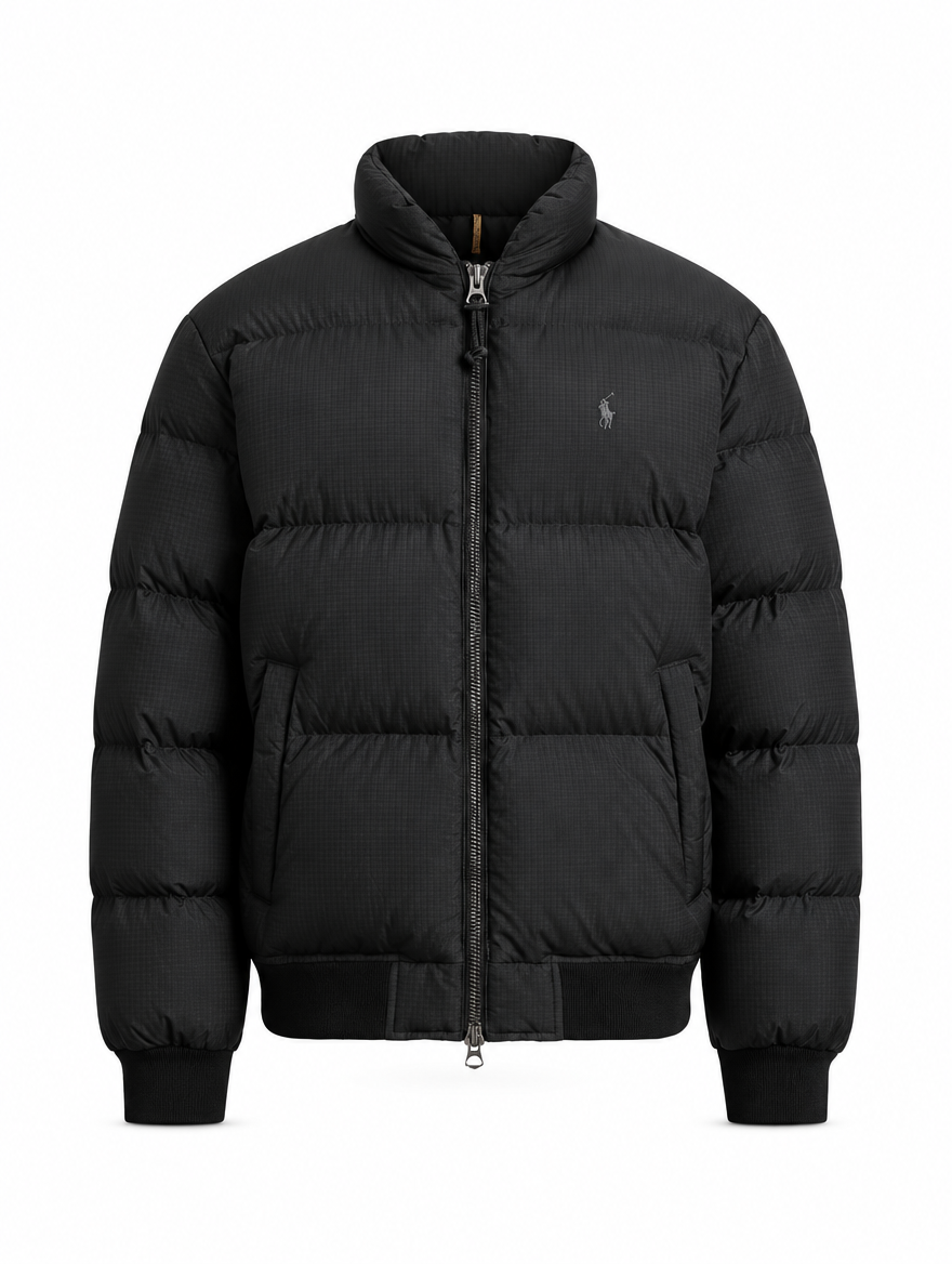 Men's Textured Ripstop Down Jacket