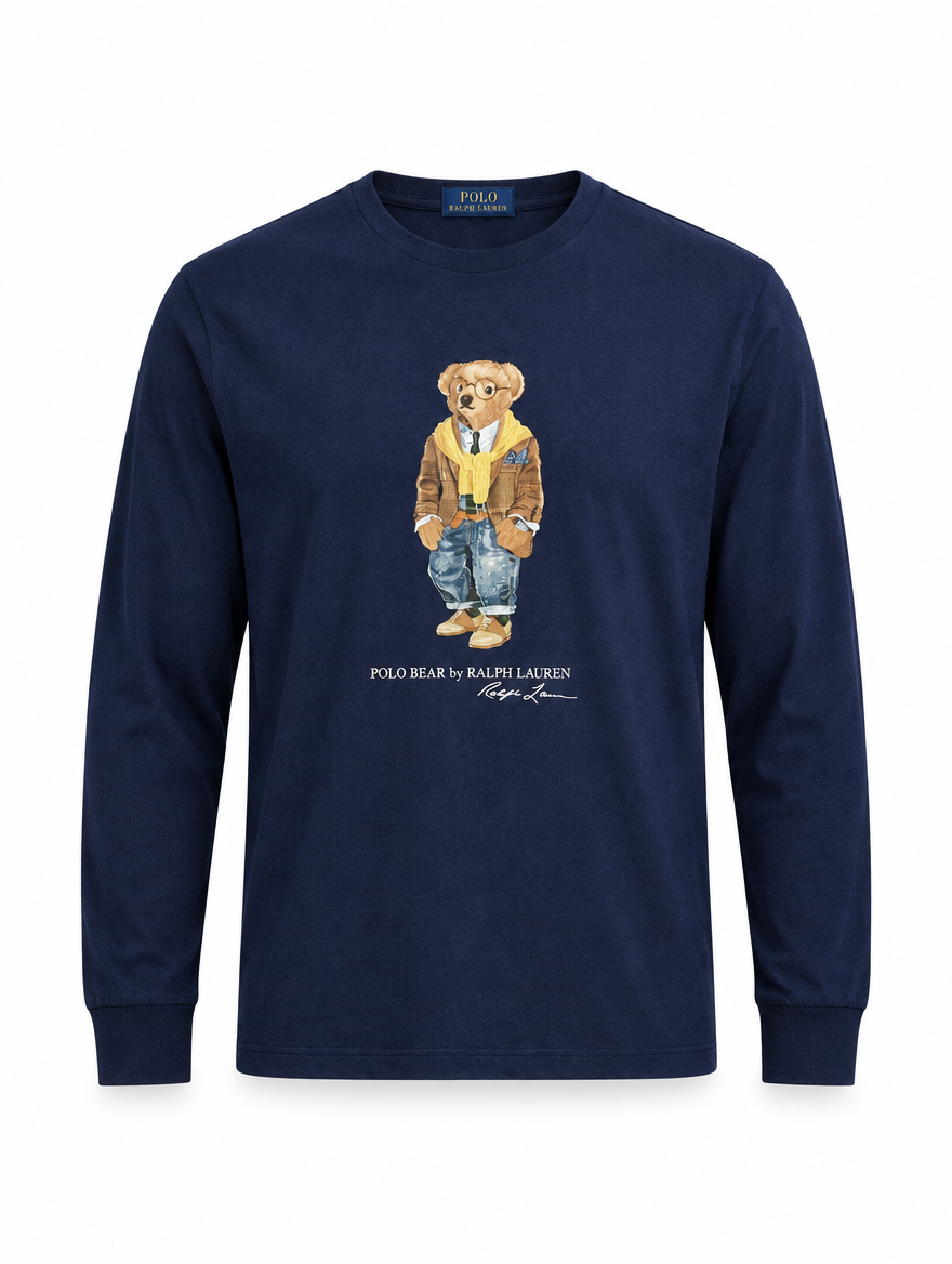 Men's Polo Bear Jersey T-Shirt Classic Fit