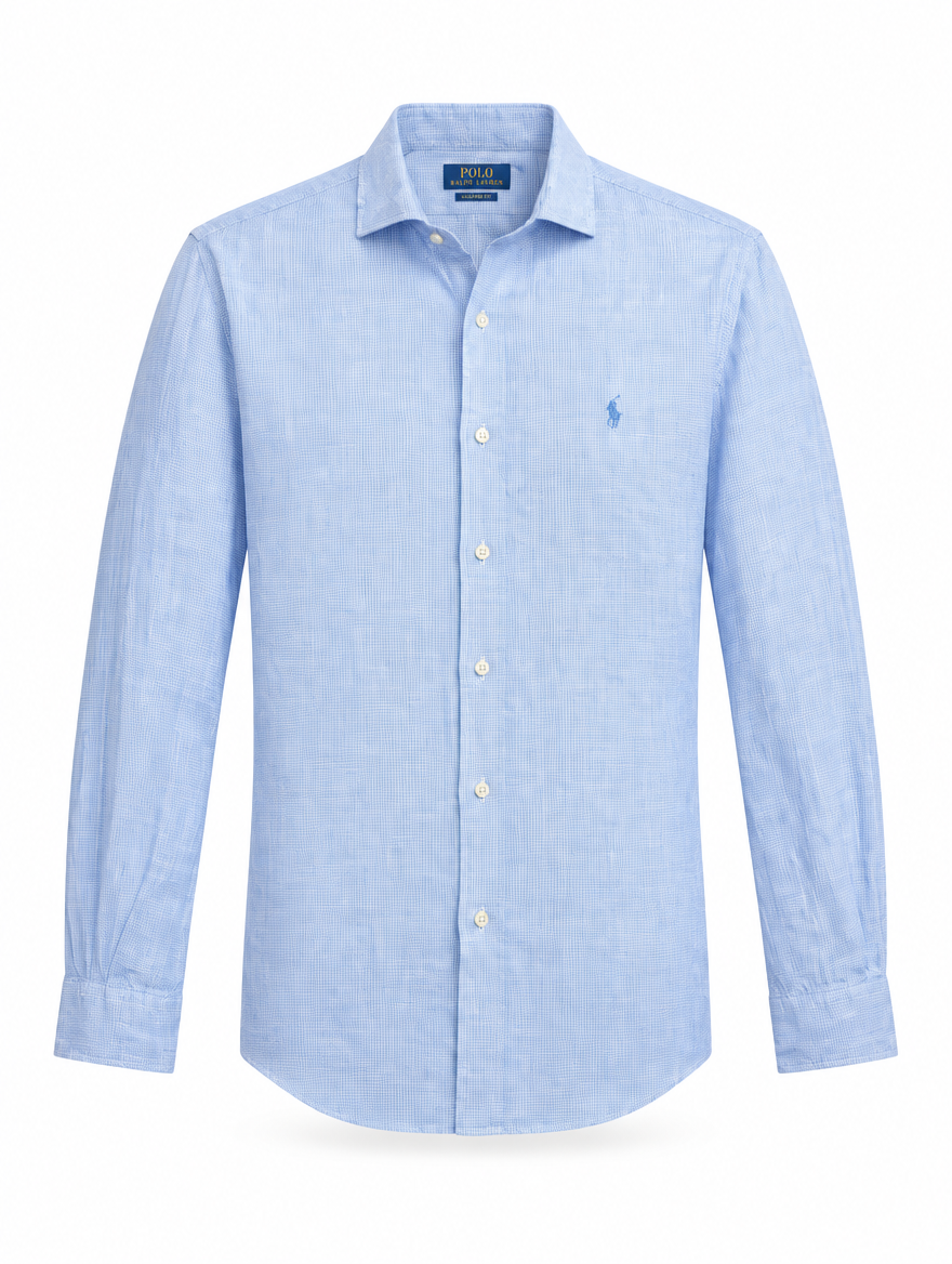Men's Custom Fit Linen Shirt