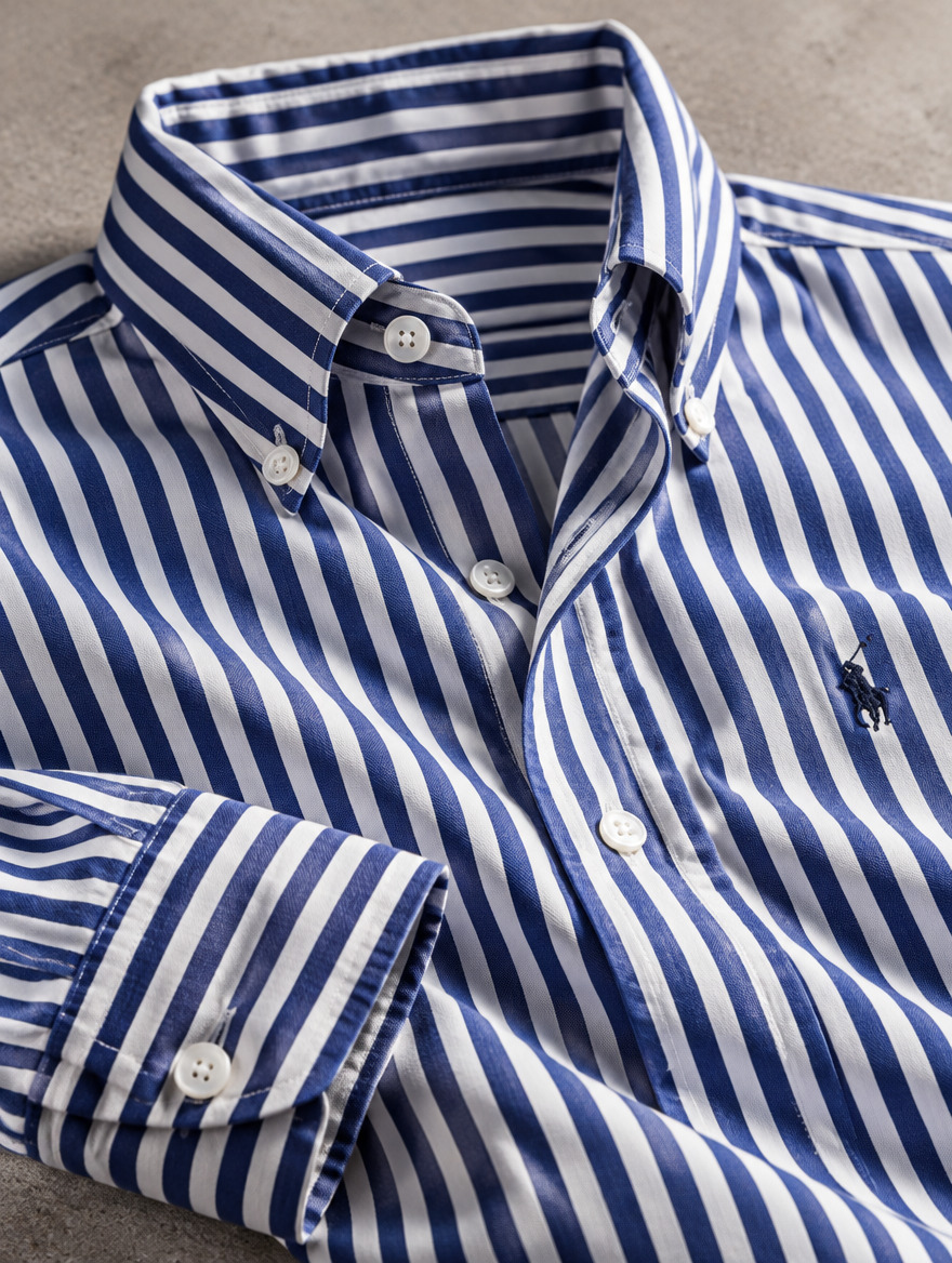 Men's ™ Striped Cotton Dress Shirt