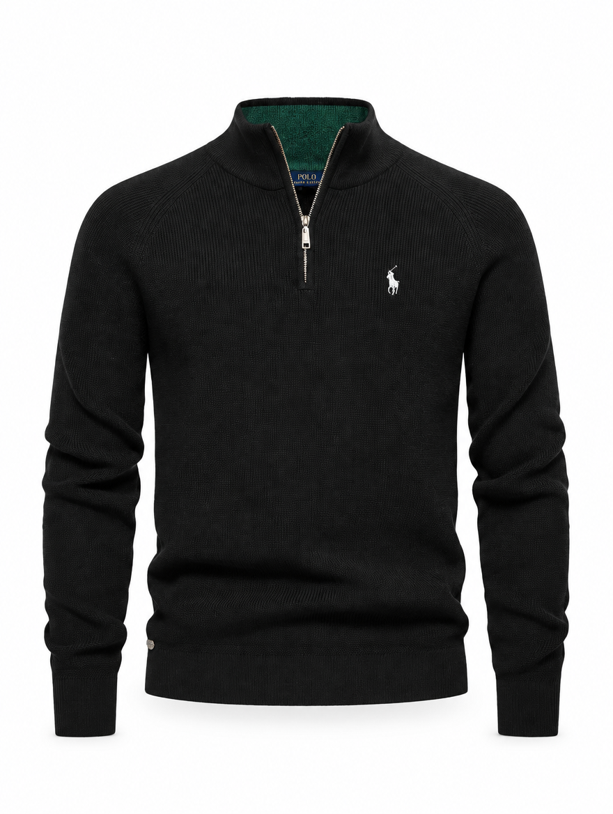 Men's Men's Zip Neck Sweater (Clearance)